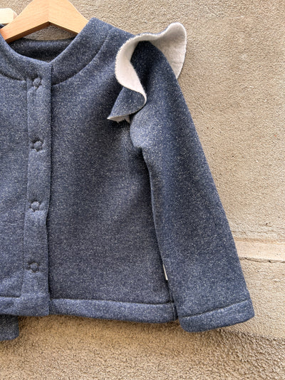 Giacca OFELIA blu lurex