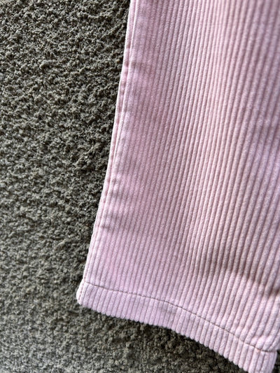 MILANO Pantalone velluto rosa