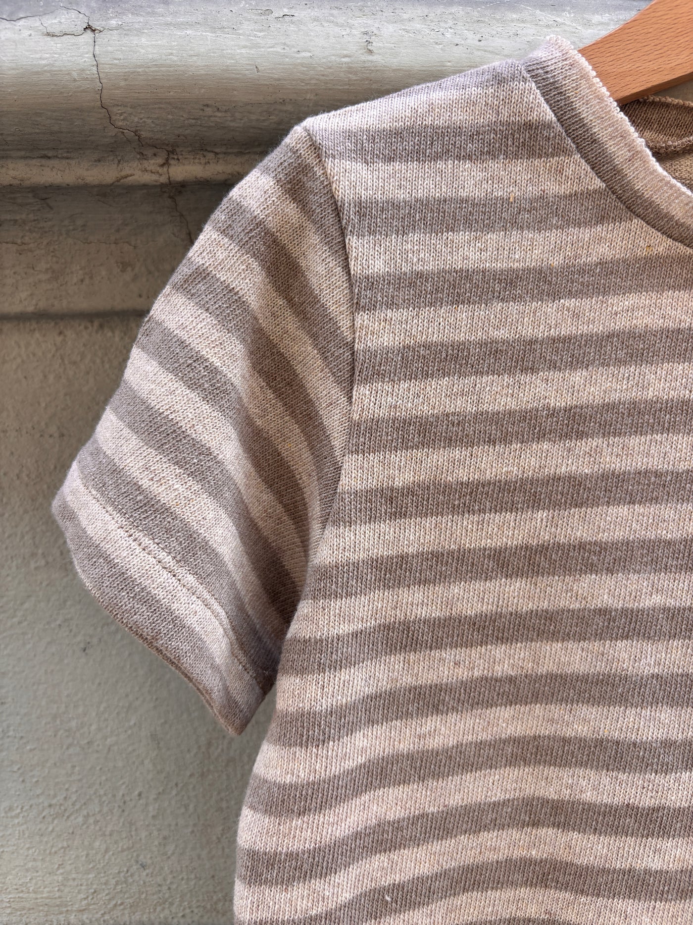Completo naturale bermuda GUIDO + T-shirt MATTIA