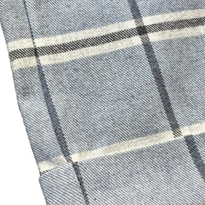 Baggy MILANO tartan azzurro