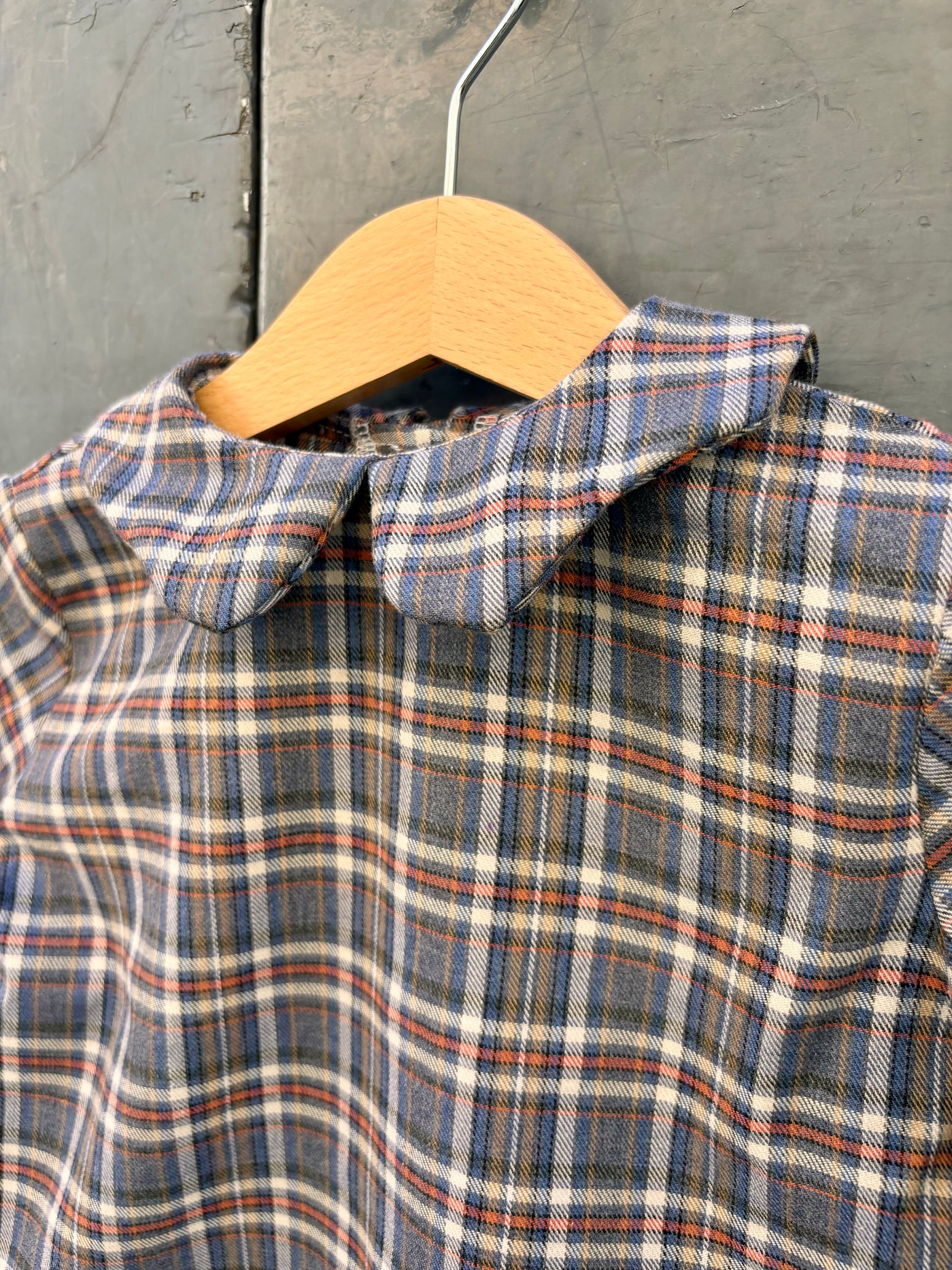 TEA camicetta tartan Stewart coccio jeans