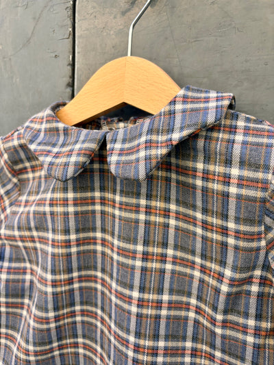 TEA camicetta tartan Stewart coccio jeans