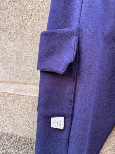 TOKYO Pantalone felpa calda blu