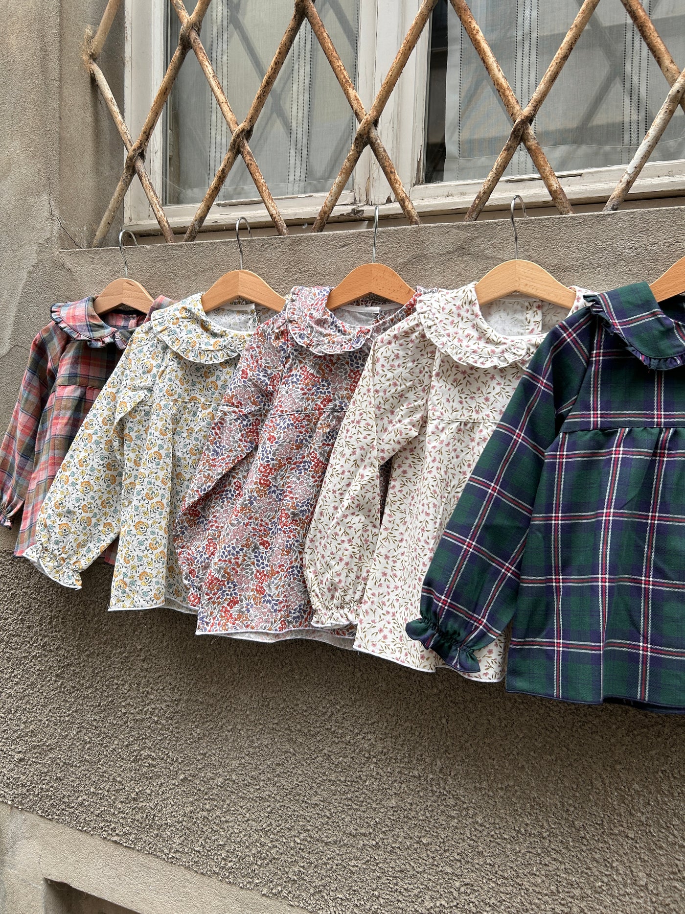 Camiciola MIKELA tartan rosa