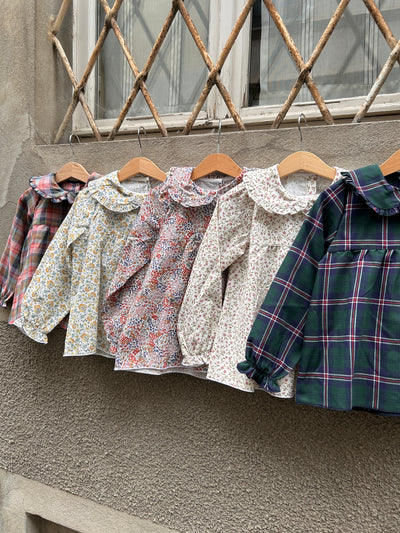 Camiciola MIKELA tartan rosa