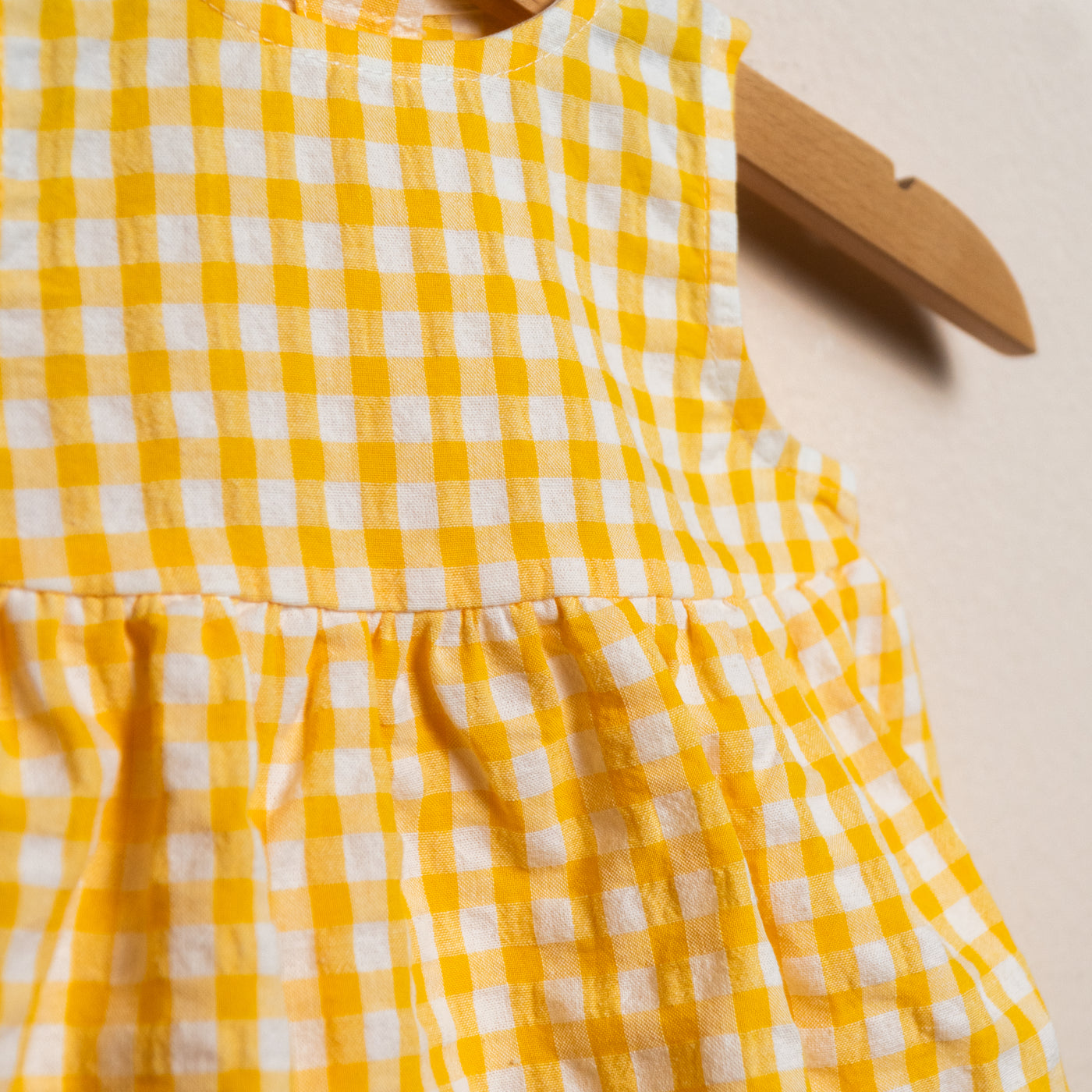 Pagliaccetto BON BON Vichy giallo