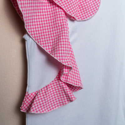T-shirt PETALO fucsia