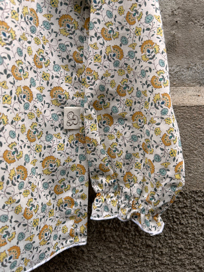 Camiciola MIKELA fiori senape