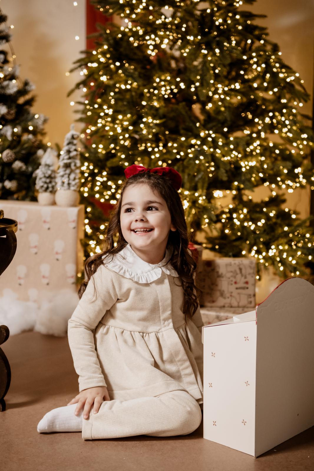 Completo caldo lurex oro ZOE + Giacchina ALICE