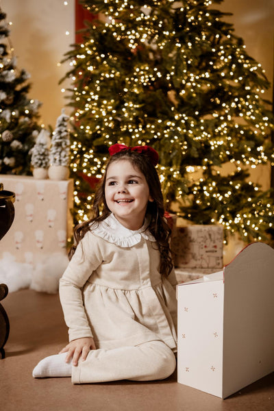 Completo caldo lurex oro ZOE + Giacchina ALICE