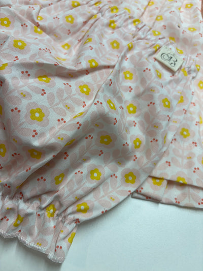 Completo NICOLE cotone fiori