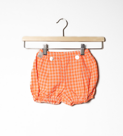 Bloomer PORTOFINO vichy fluo rancio