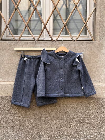 Giacca OFELIA blu lurex