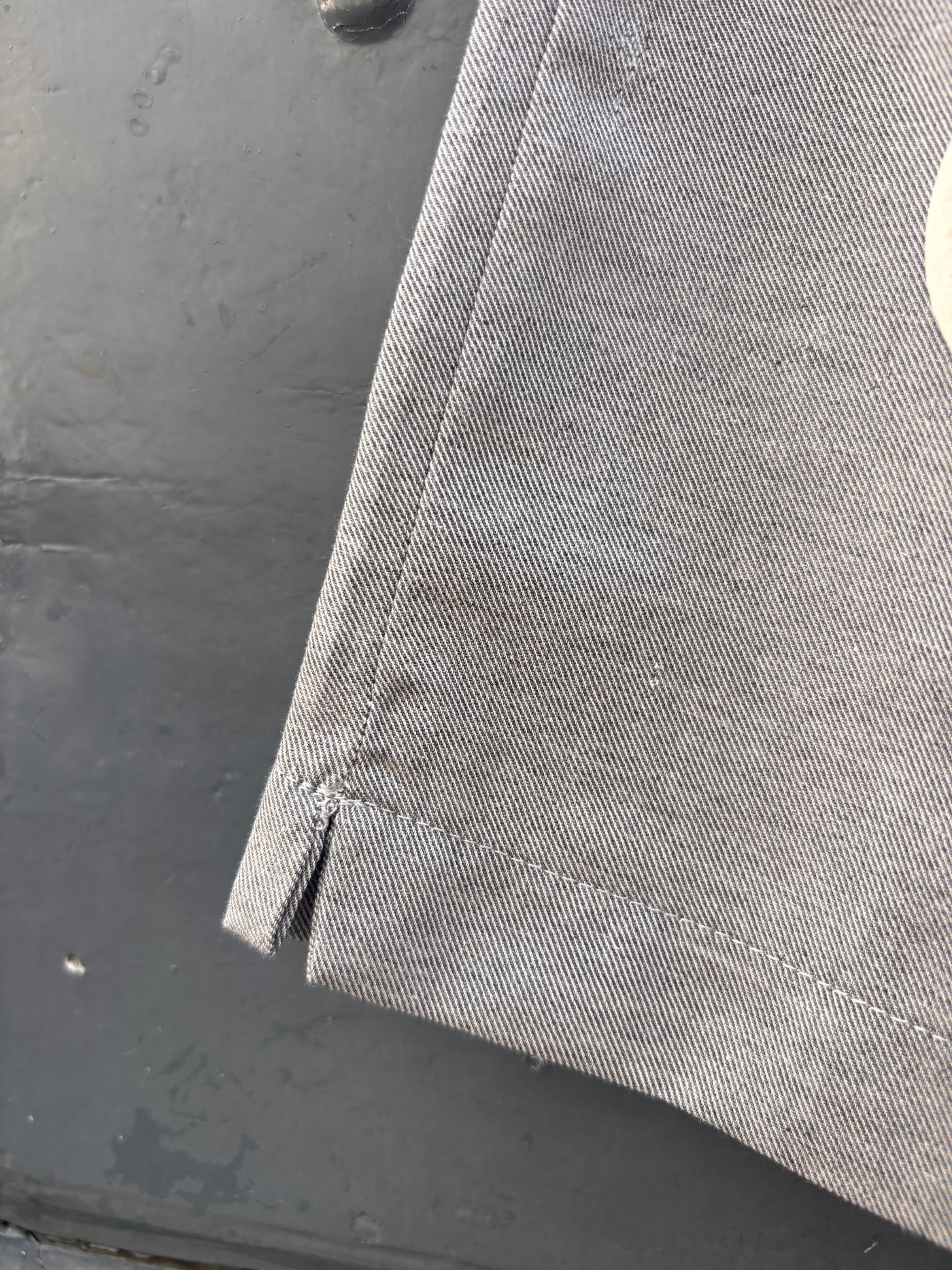 Bermuda ARIANNA cotone grigio perla