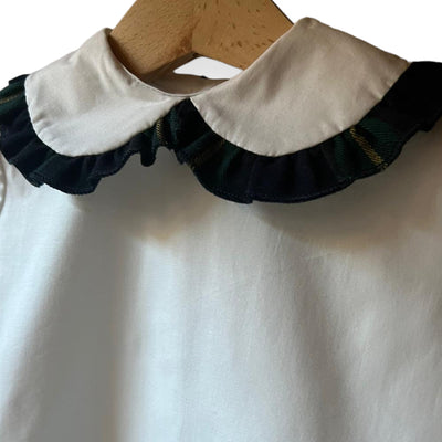 TEA camicetta tartan blu mi
