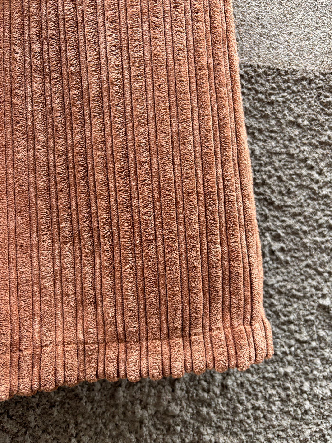REBECCA Pantalone velluto biscotto coste larghe