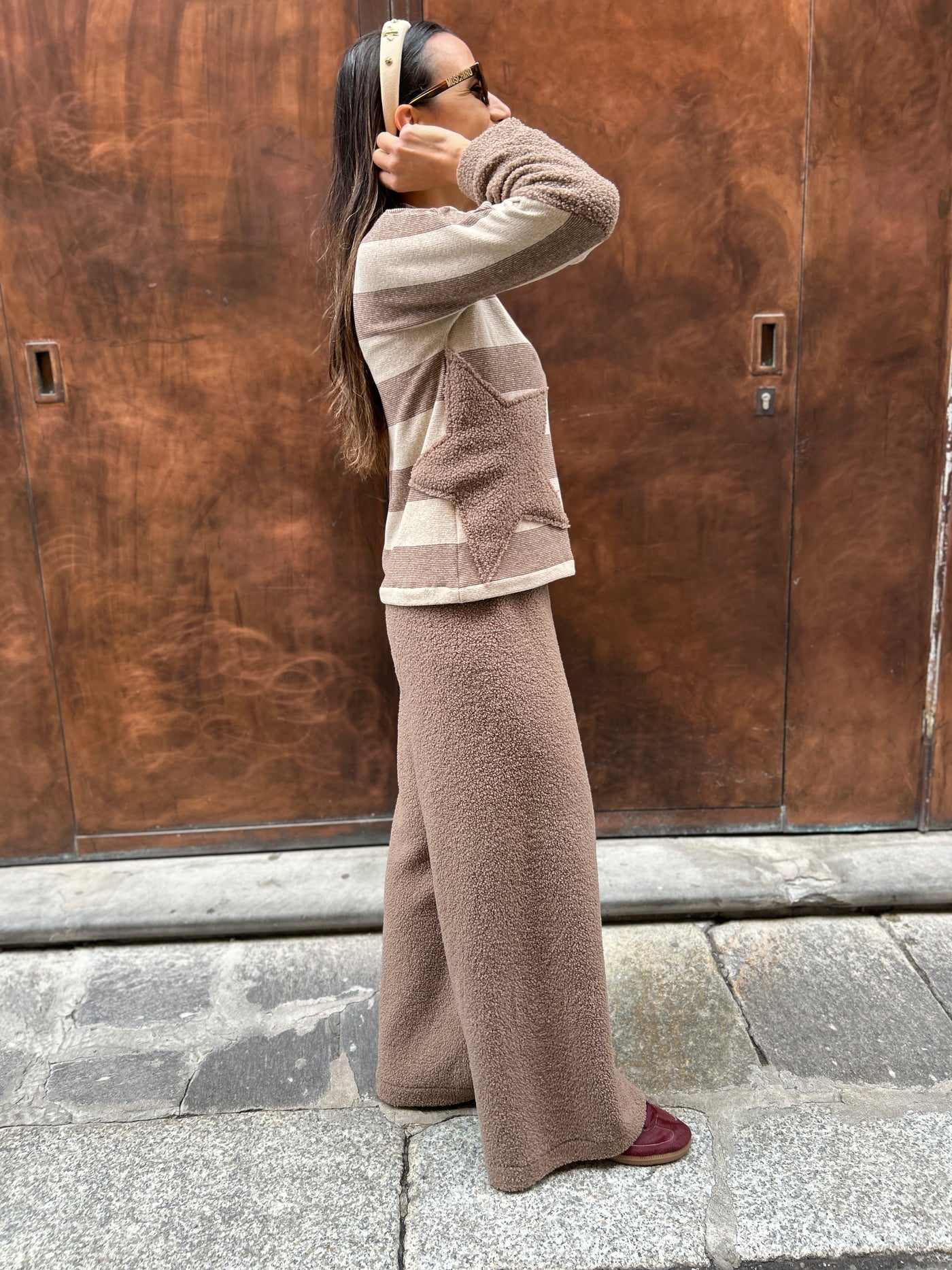 Pantalone PALAZZO DONNA TEDDY