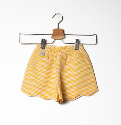 Shorts PENNY Vichy Giallo
