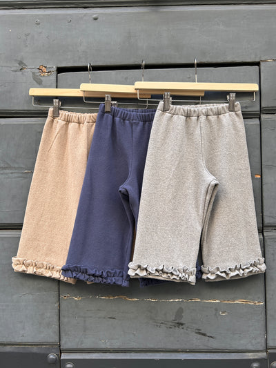 REBECCA Pantalone caldo cotone grigio rouge