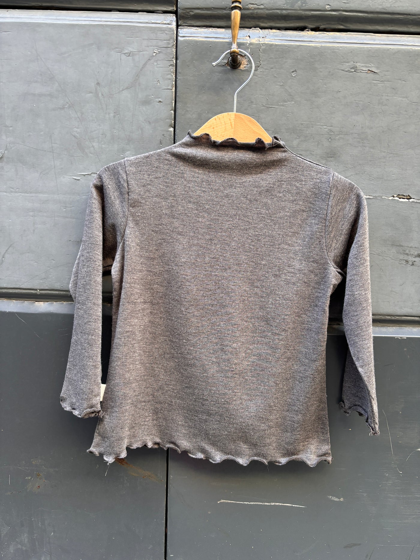 CRATERE cotone grigio
