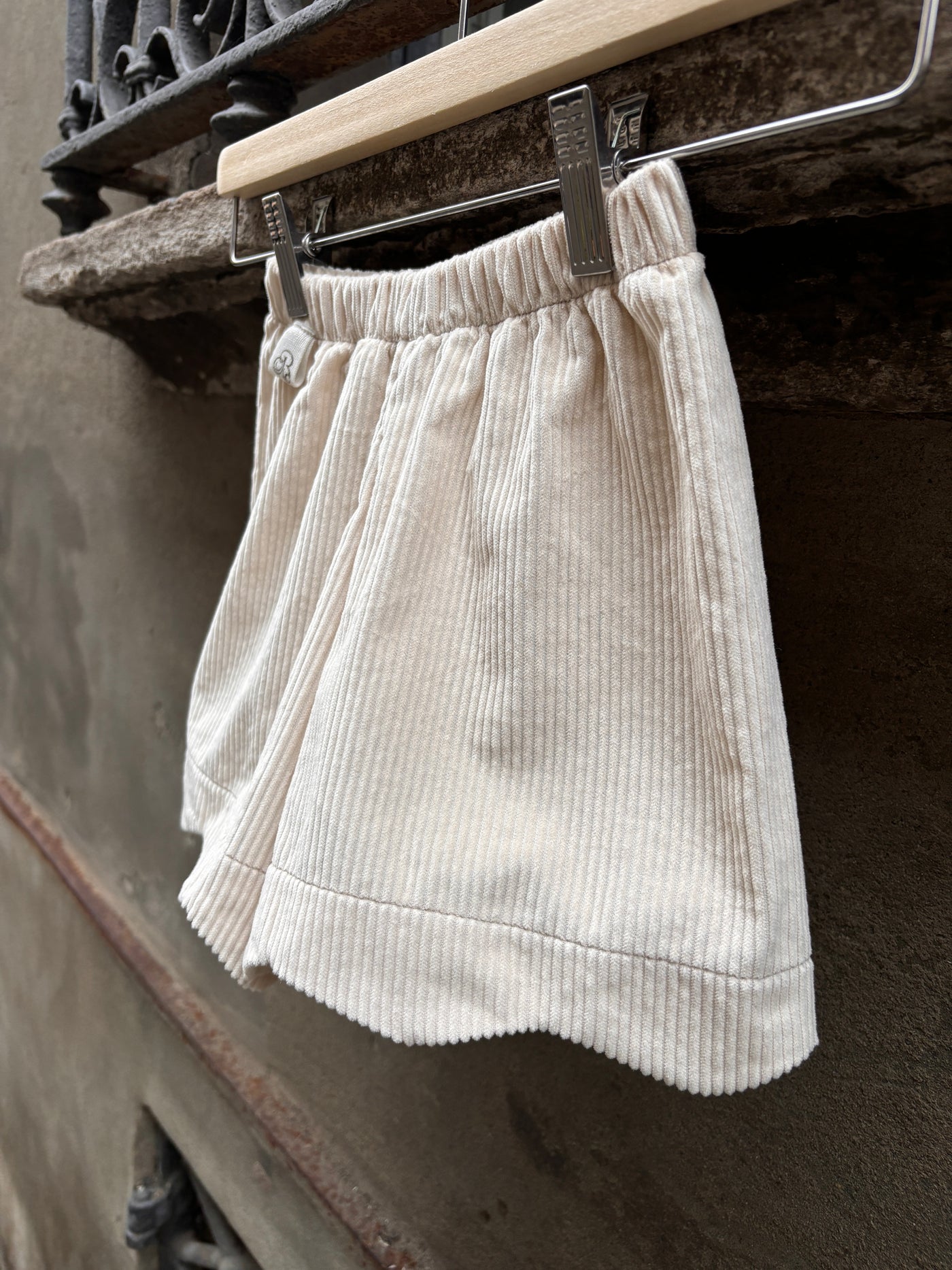 Shorts PENNY panna velluto