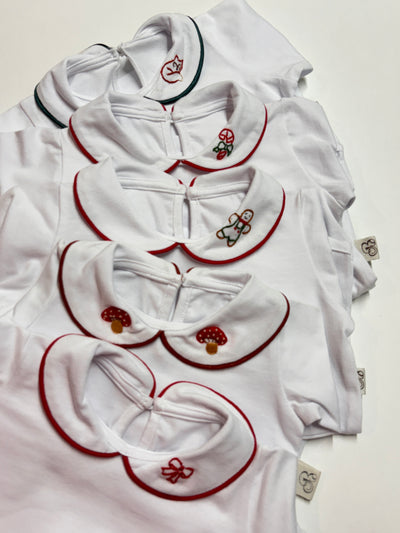 LONDON Body fiocco profilo rosso