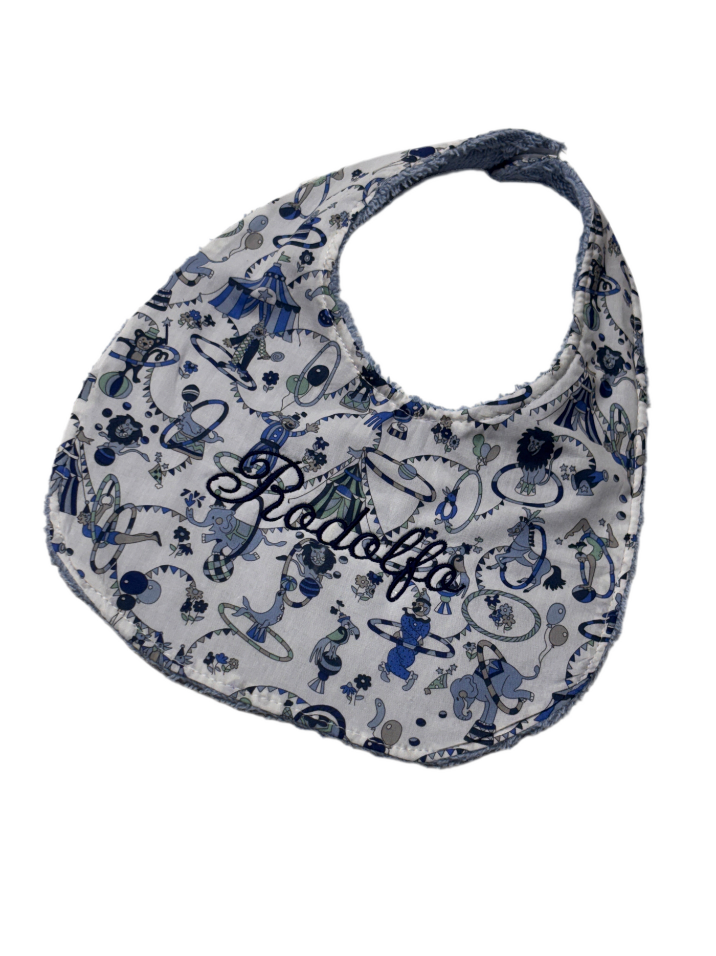 Bavaglino liberty circo Personalizzato