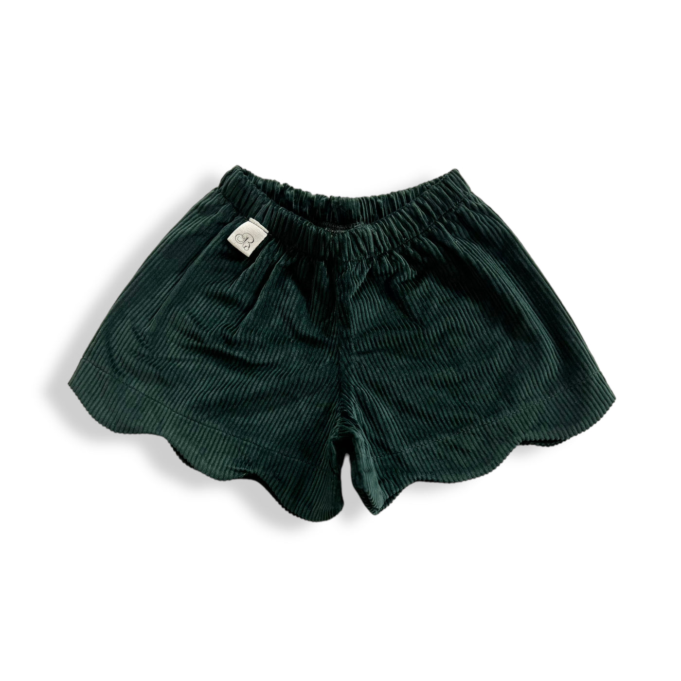 Shorts PENNY velluto millerighe verdone