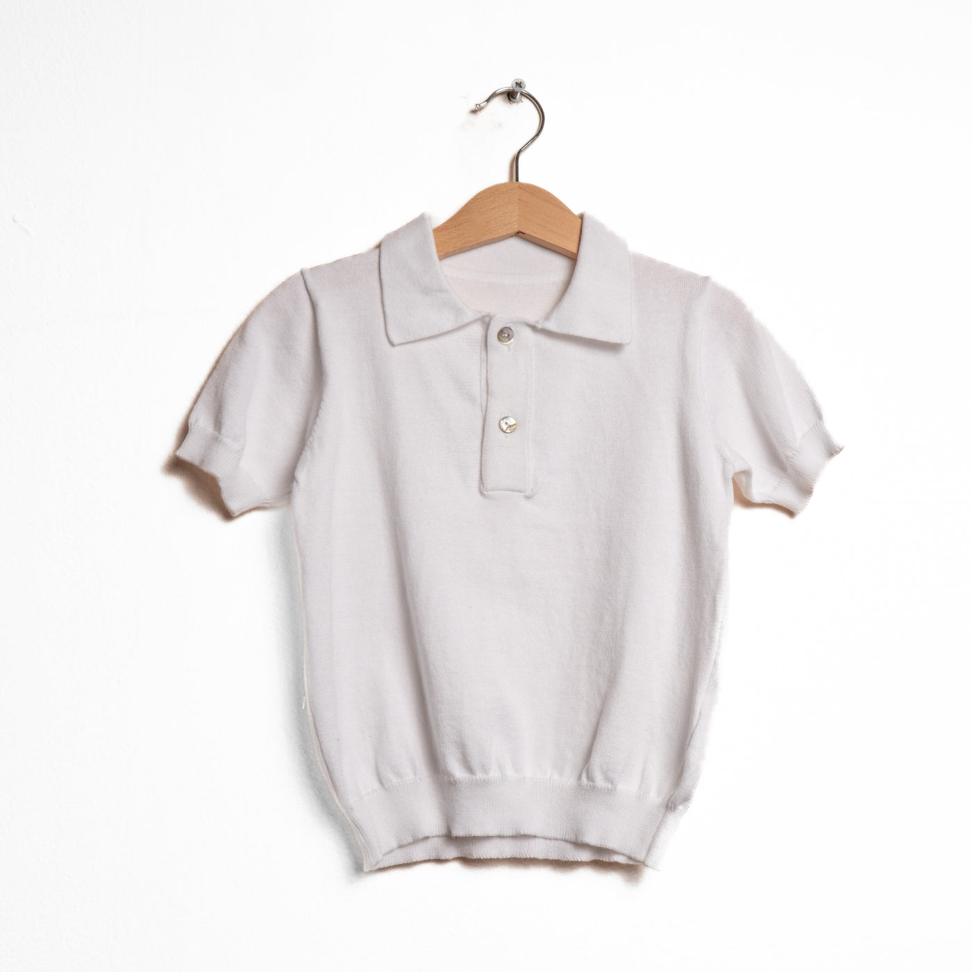 Polo in filato di cotone