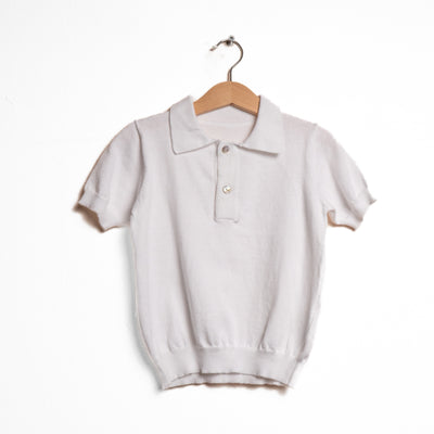 Polo in filato di cotone