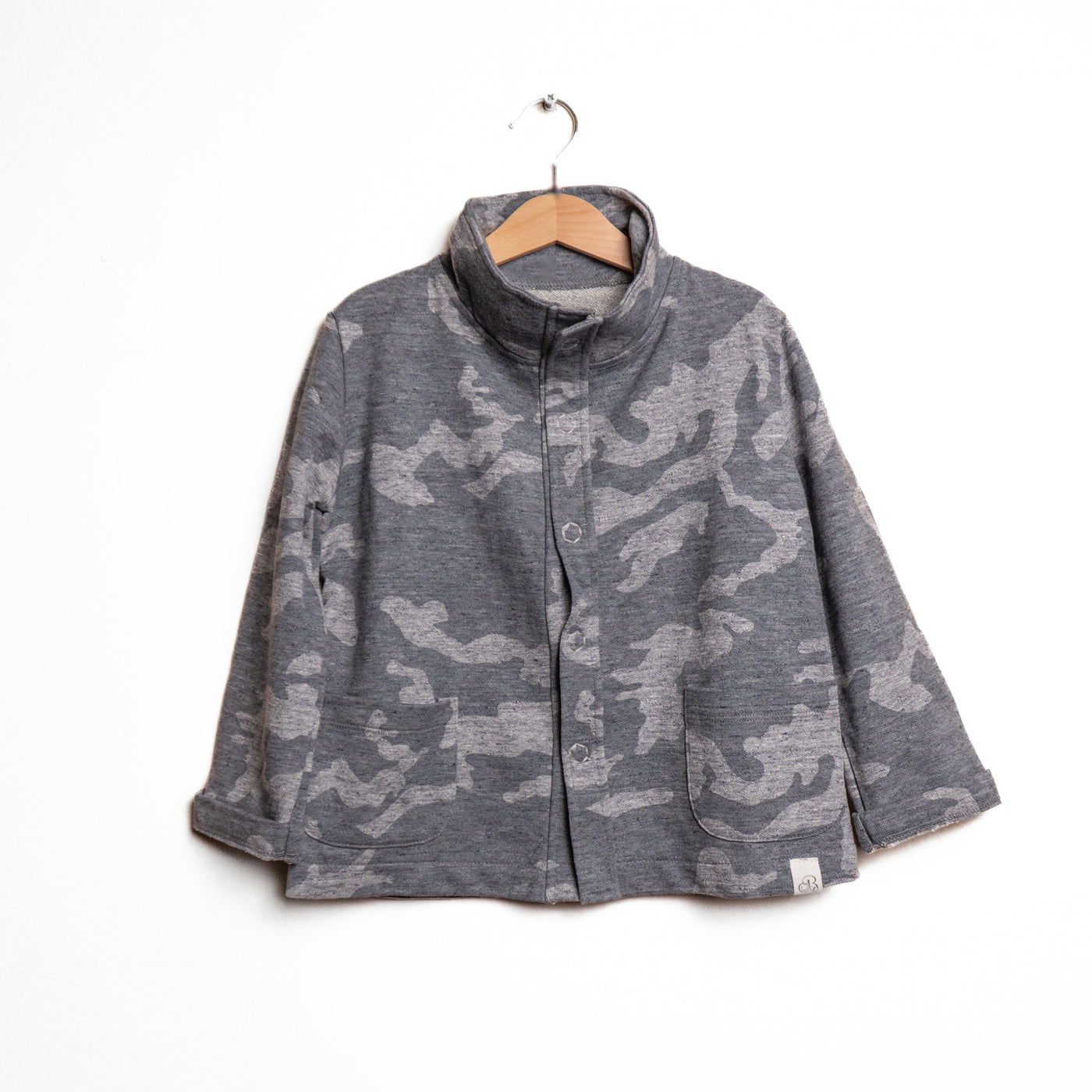 Giacca MONREAL Camuflage grigio