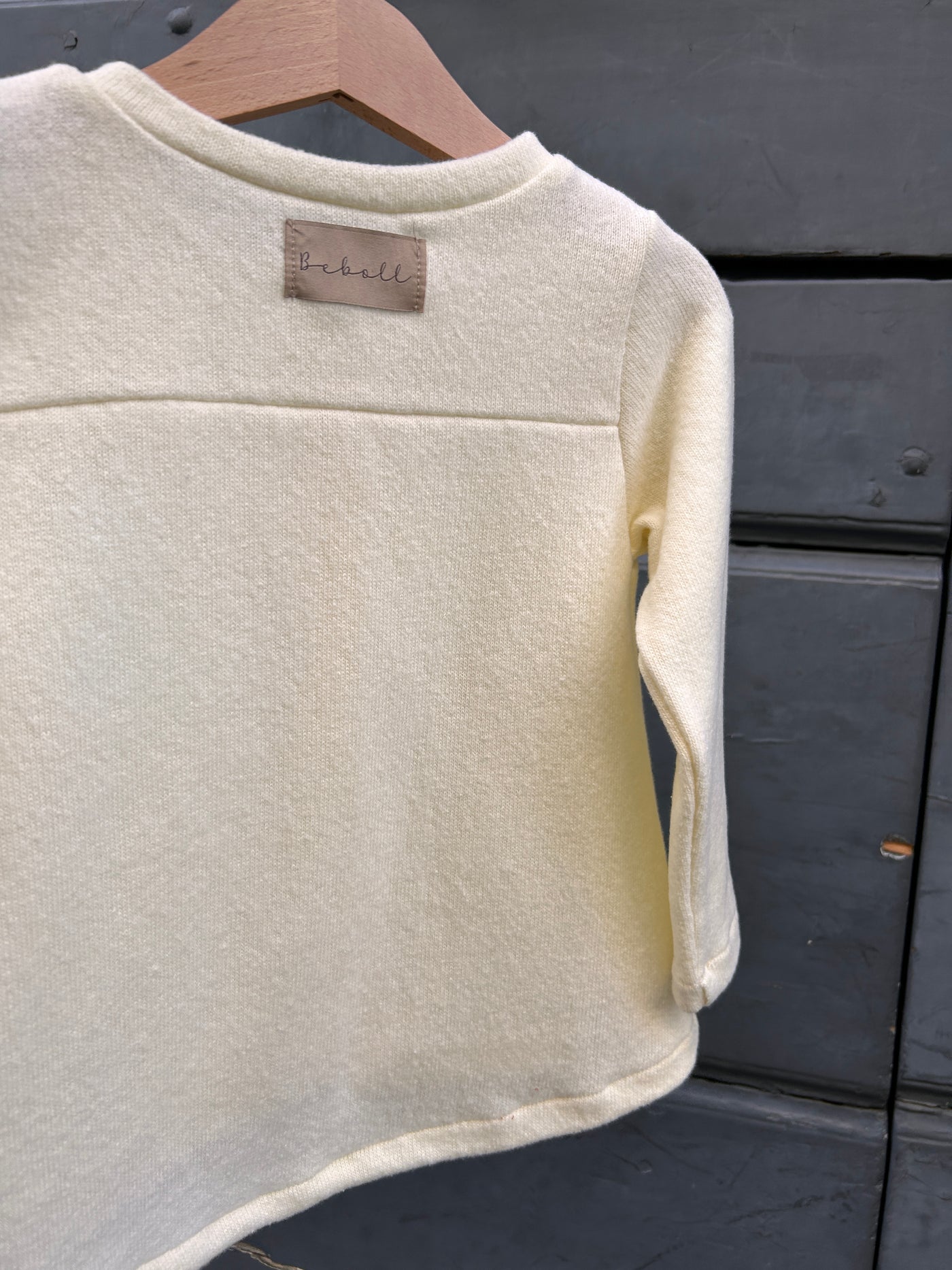 Giacchina GILDA in caldo cotone panna