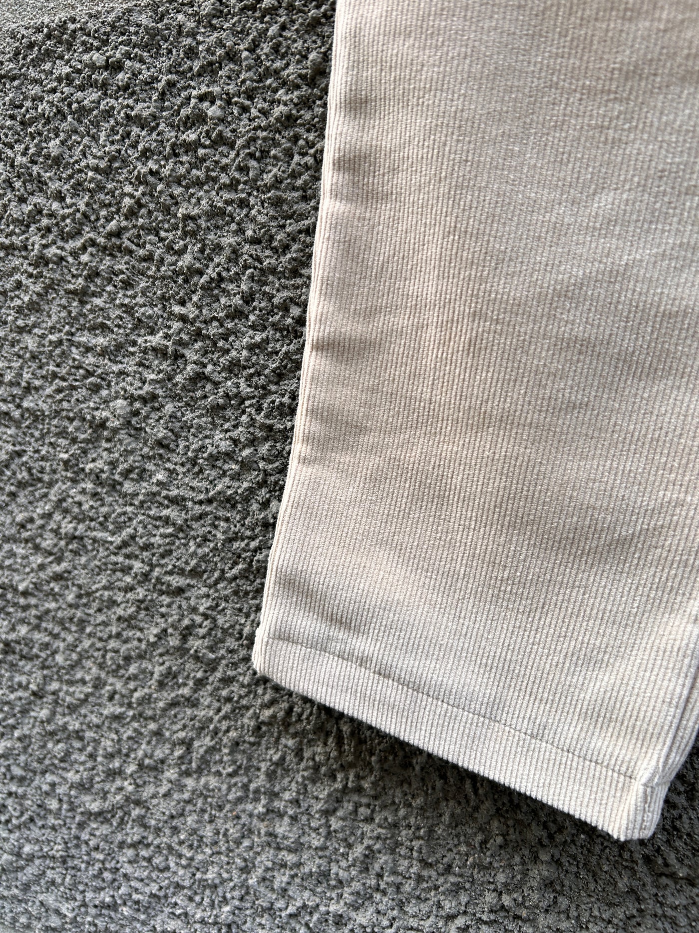 MILANO Pantalone velluto beige