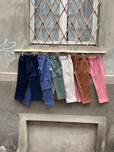 Pantalone NEW YORK fustagno beige