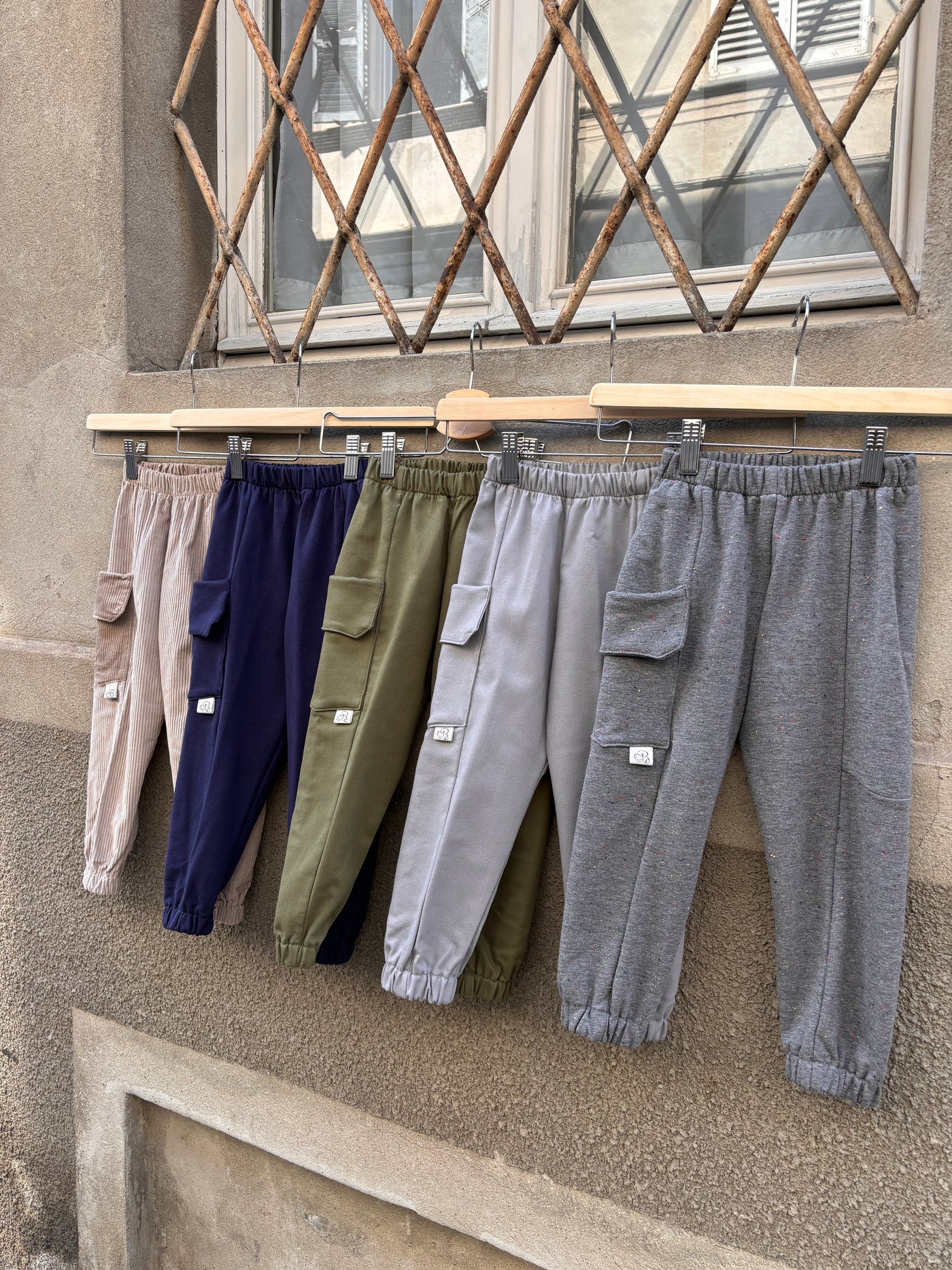 TOKYO Pantalone felpa calda puntinata