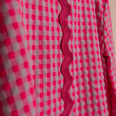 Casacca ROBY seersucher fucsia