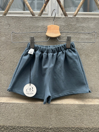 Shorts ARIANNA jeans grigio/verde