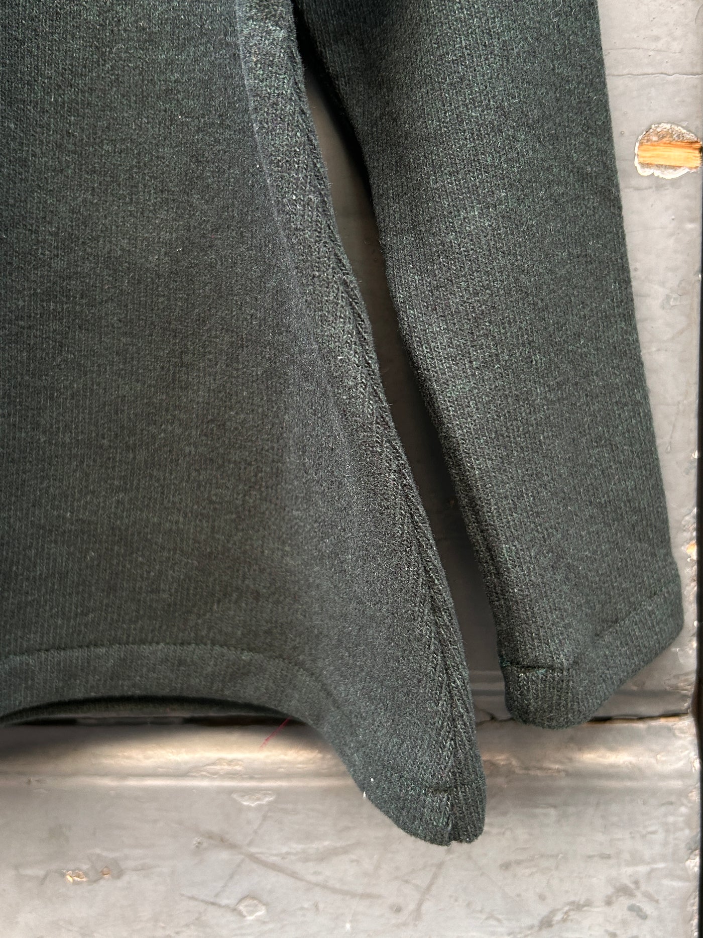 Felpa RUOTA caldo cotone verde