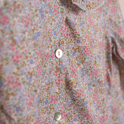 TITTA Camiciola fiori ROSA