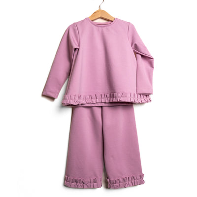 REBECCA frou frou punto Milano lilla