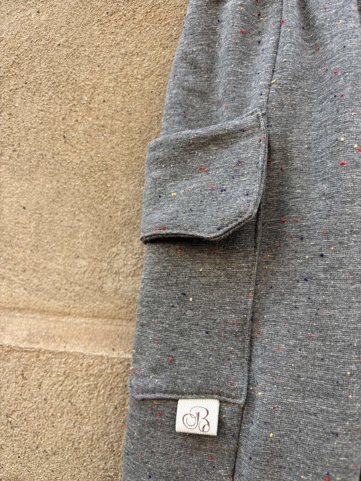 TOKYO Pantalone felpa calda puntinata