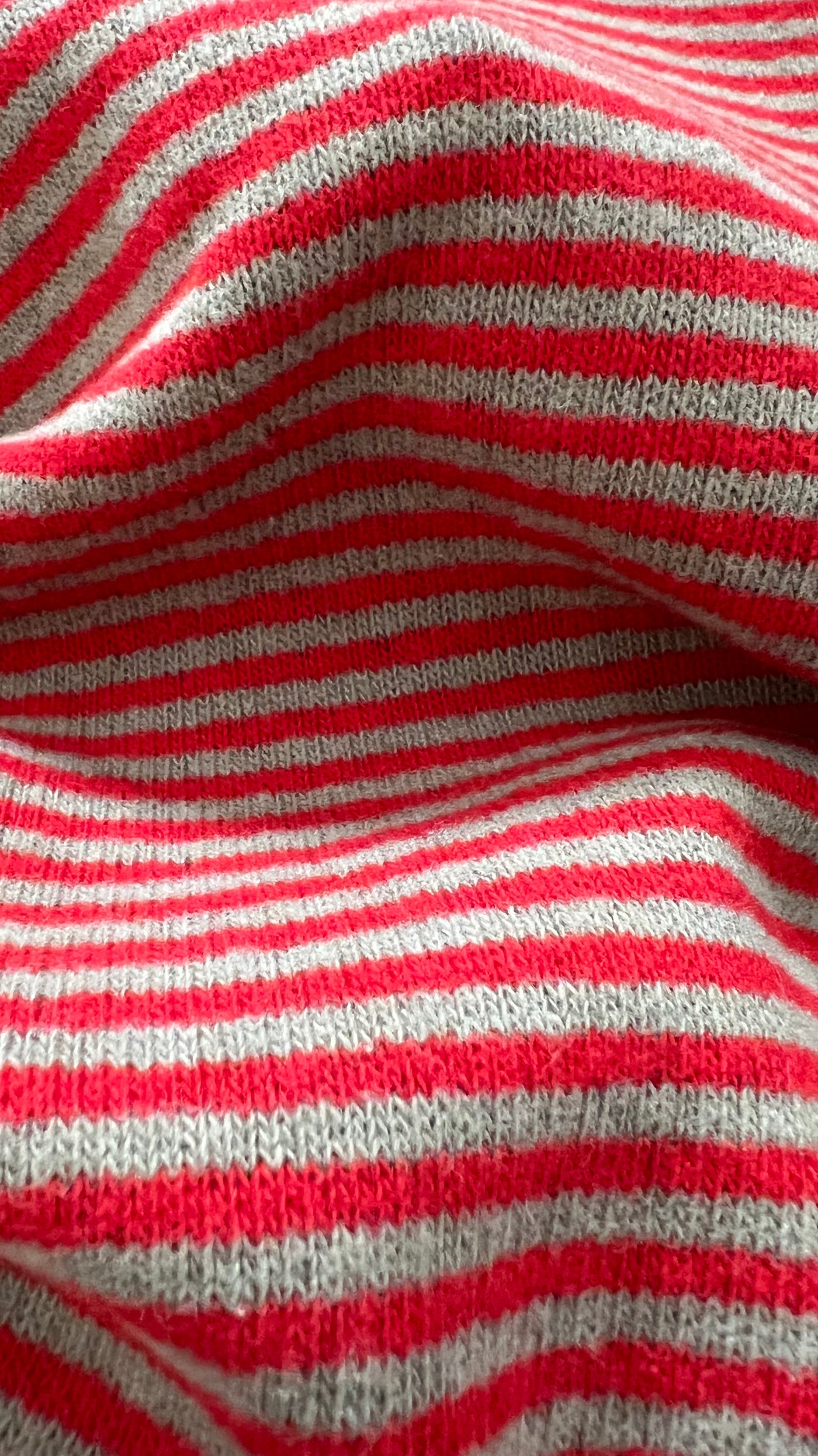 Maglioncino MATTEO a righe BEIGE/ROSSO