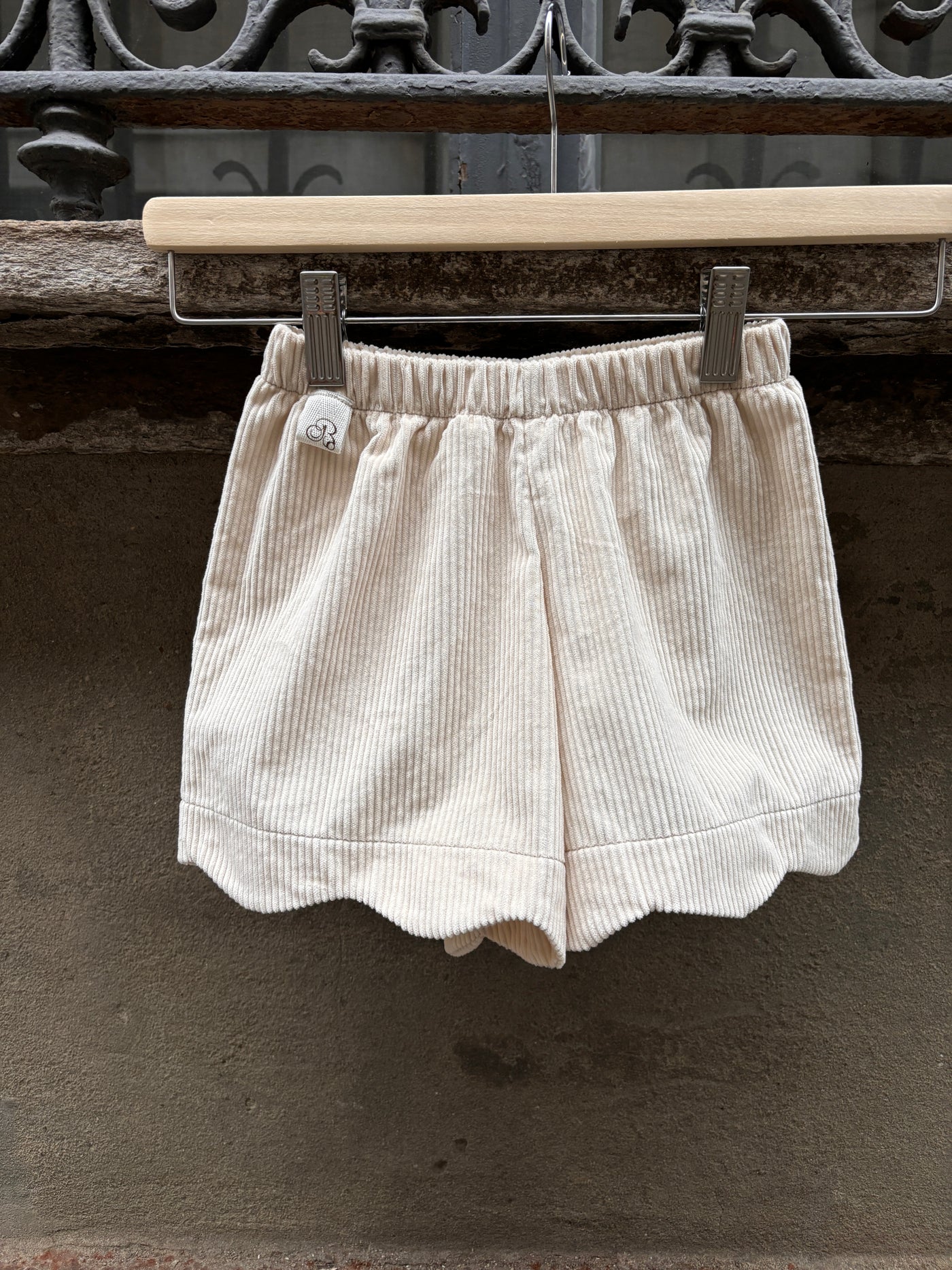 Shorts PENNY panna velluto