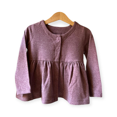 Giacchina ALICE caldo cotone prugna