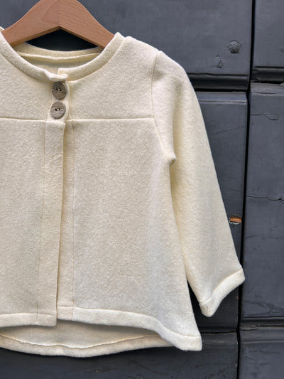 Giacchina GILDA in caldo cotone panna