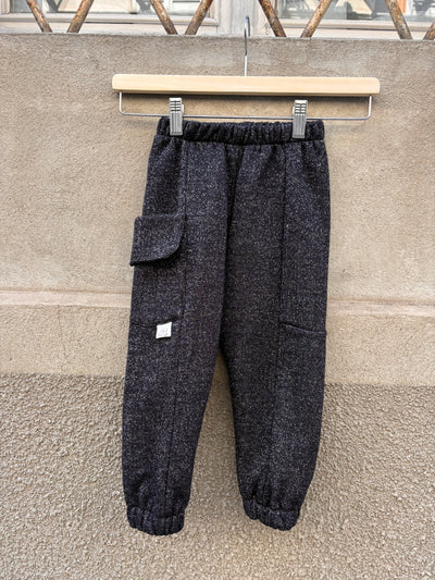 Completo caldo lurex nero TOKYO+ SCATOLETTA