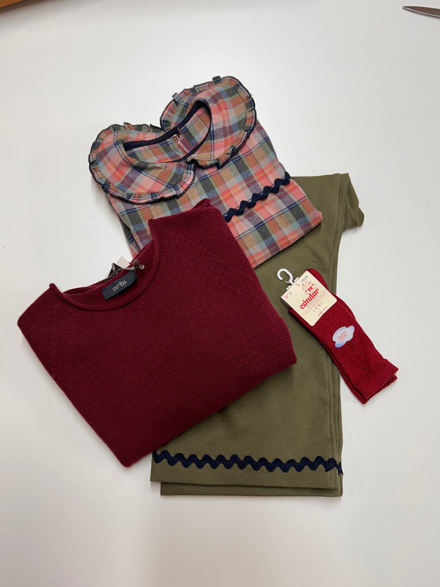 Camiciola MIKELA tartan rosa