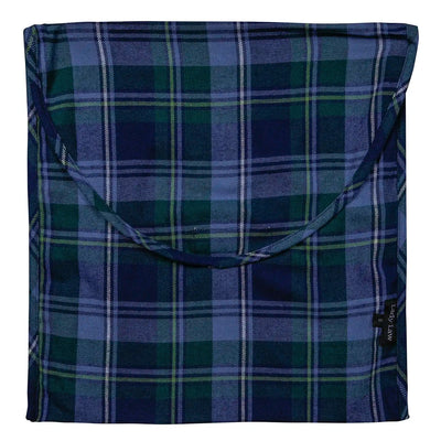 Pigiama DONNA flanella tartan verde e blu - GIRIC