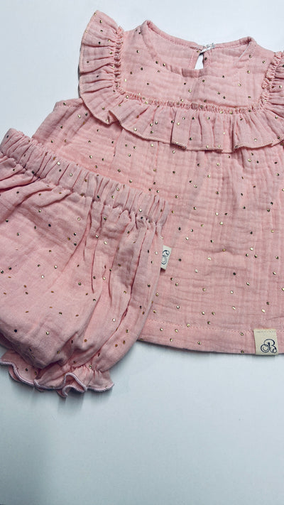 Completo Blusa GRETA mussola pepita