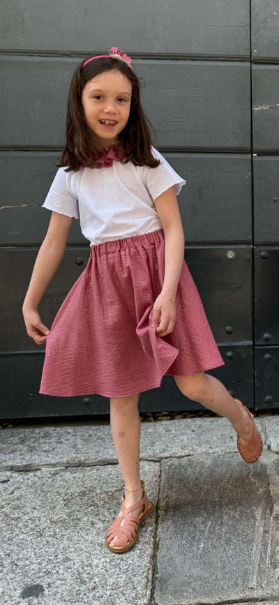 Completo MUSSOLA malva lurex